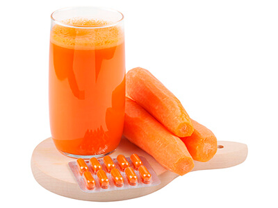 Бета-каротин из моркови