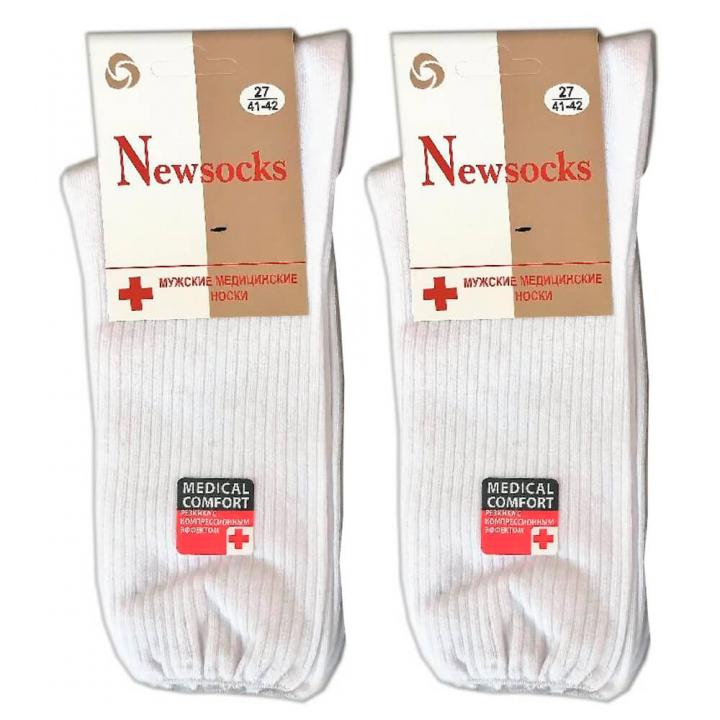 Мужские носки Newsocks Medical белые