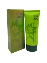 Солнцезащитный крем с зеленым чаем SPF PA+++ 50+