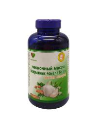 Чесночное масло с боярышником и экстрактом омелы