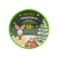 Увлажняющий гель для лица и тела SADOER с алоэ вера