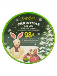 Увлажняющий гель для лица и тела SADOER с алоэ вера