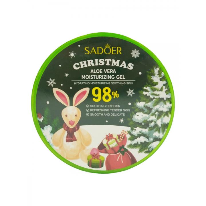 Увлажняющий гель для лица и тела SADOER с алоэ вера