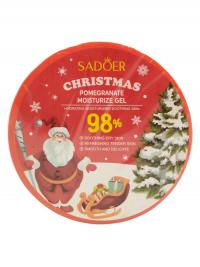 Увлажняющий гель для лица и тела SADOER с экстрактом граната