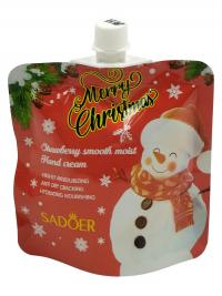 Увлажняющий крем для рук SADOER с экстрактом клубники