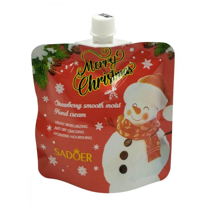 Увлажняющий крем для рук SADOER с экстрактом клубники