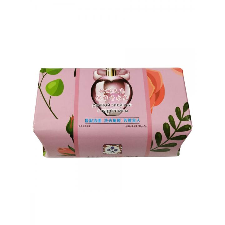 Парфюмированное мыло ручной работы Роза