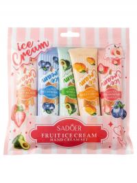 Набор кремов для рук SADOER 5в1 Фруктовое мороженое
