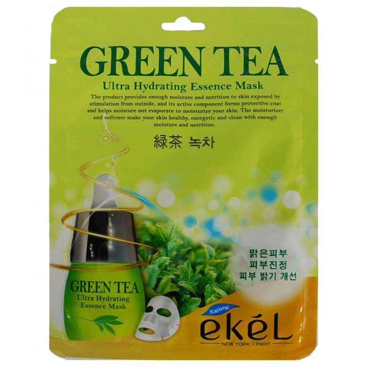 Тканевая маска с экстрактом зеленого чая от Ekel