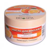 Масло для массажа с апельсином и шелком