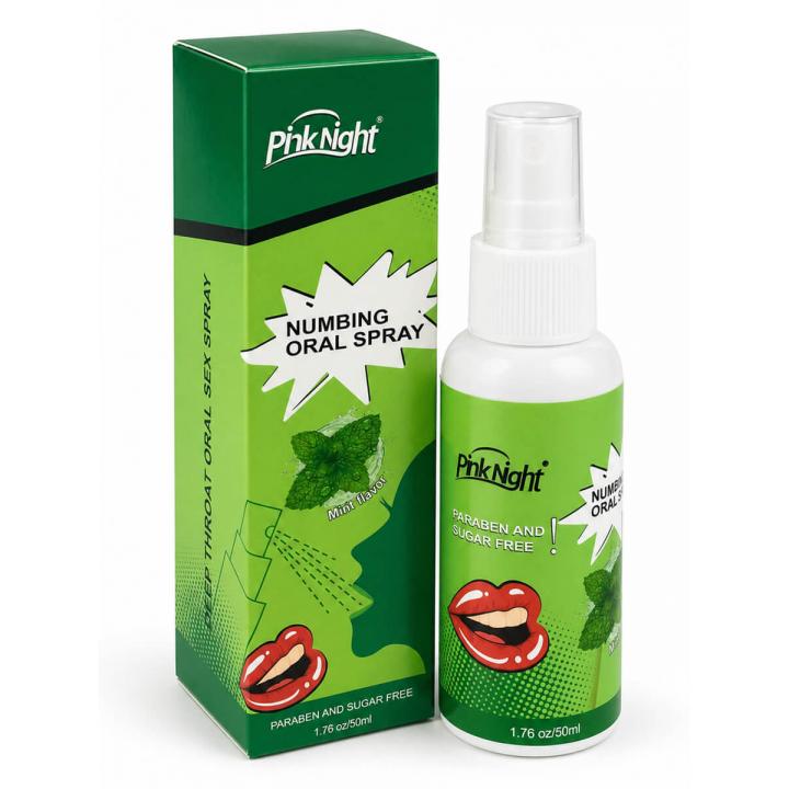 Оральный лубрикант с экстрактом мяты