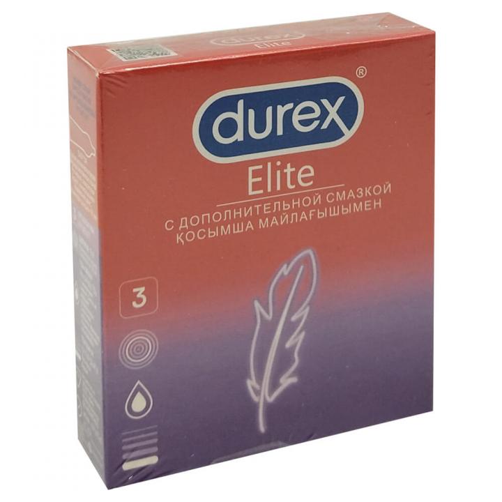 Презервативы Durex Elite с дополнительной смазкой
