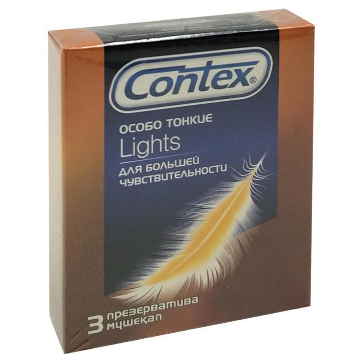 Презервативы Contex Lights особо тонкие для большей чувствительности